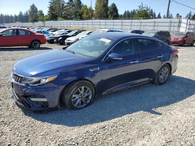 KIA OPTIMA LX 2019 blue  gas 5XXGT4L31KG362228 photo #1