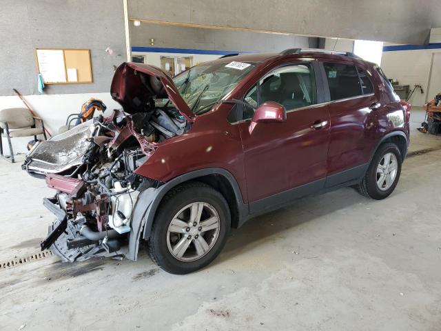 CHEVROLET TRAX 1LT 2017 burgundy  gas 3GNCJLSB4HL273507 photo #1