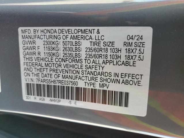 2024 HONDA CR-V SPORT - 7FARS5H87RE037560