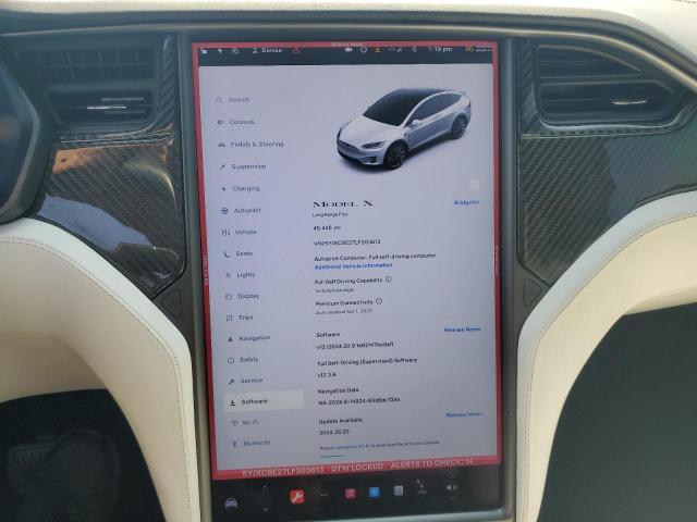 2020 TESLA MODEL X - 5YJXCBE27LF303813