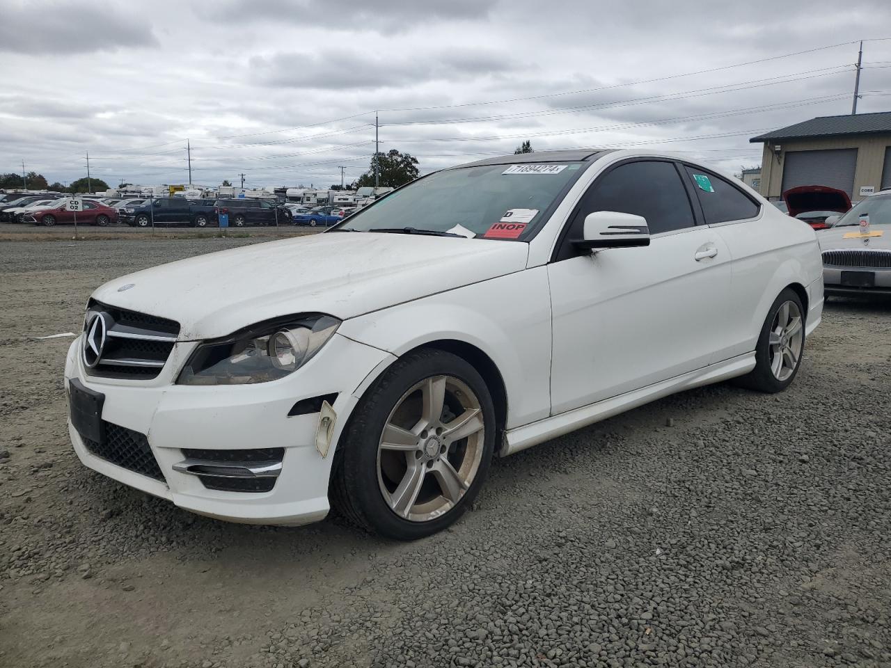 Lot #2869172233 2015 MERCEDES-BENZ C 250