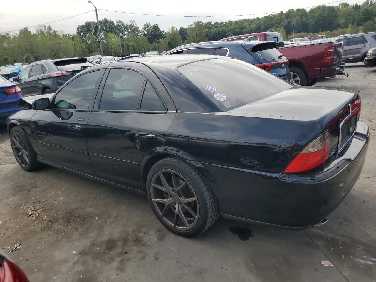 LINCOLN LS 2003 black  gas 1LNHM87AX3Y652050 photo #3