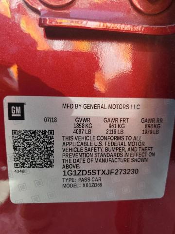 2018 CHEVROLET MALIBU LT - 1G1ZD5STXJF273230