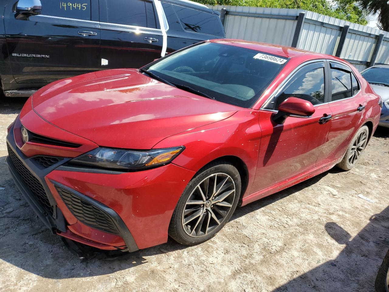 Lot #2979336686 2021 TOYOTA CAMRY SE