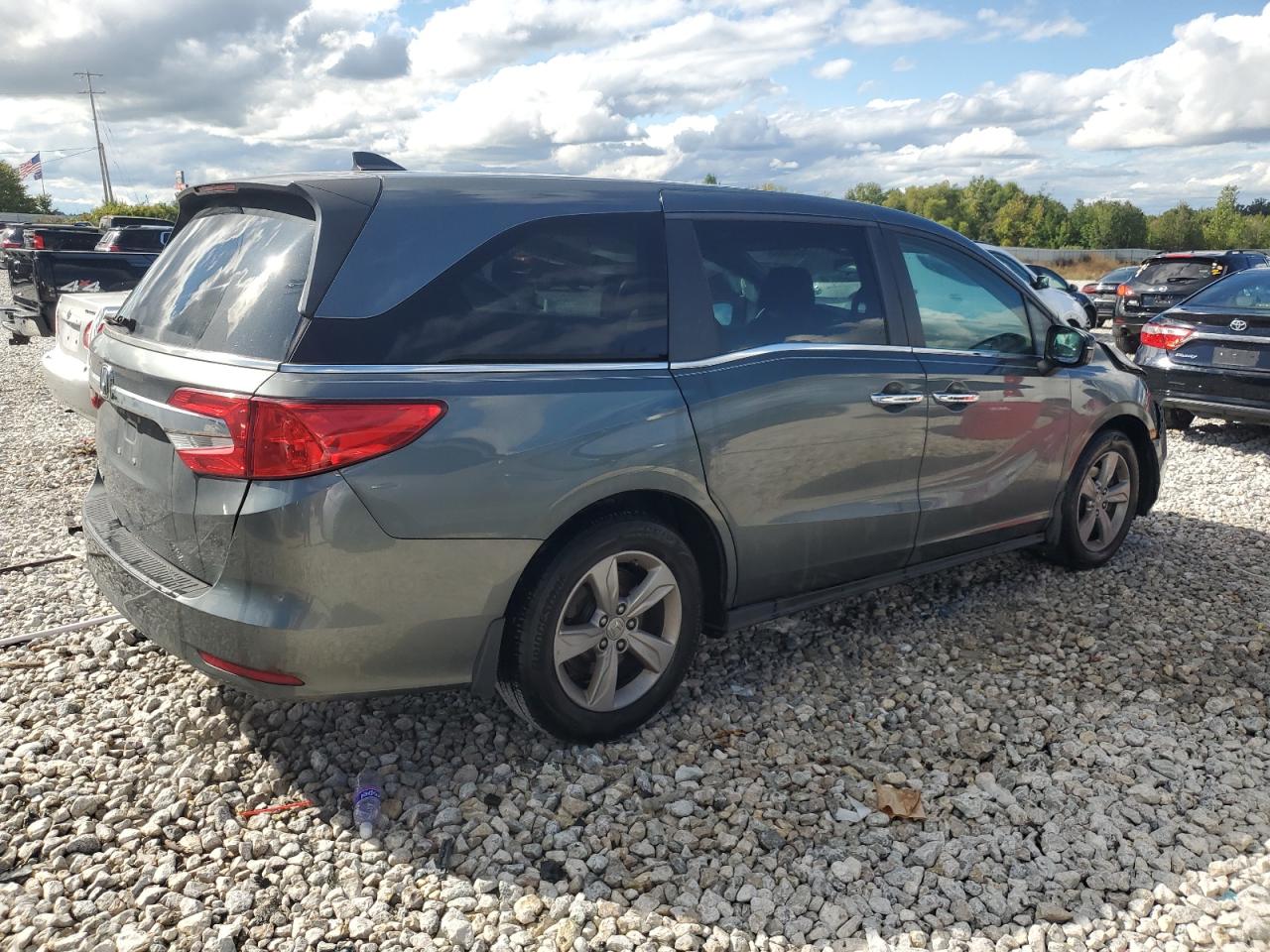 Lot #2991554161 2018 HONDA ODYSSEY EX