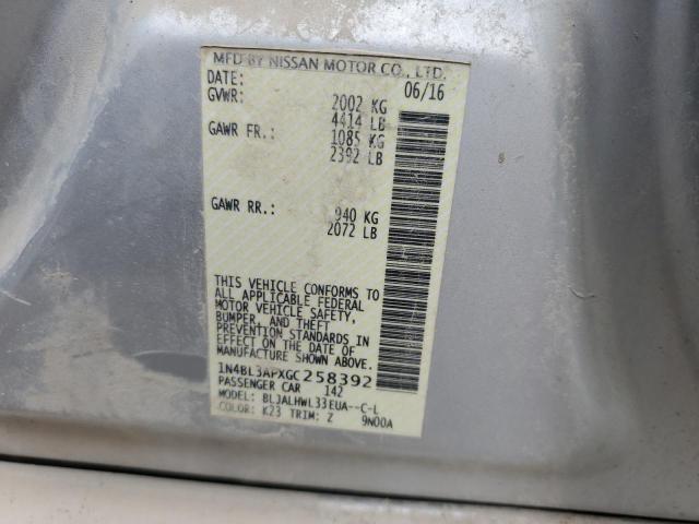 2016 NISSAN ALTIMA 3.5 - 1N4BL3APXGC258392