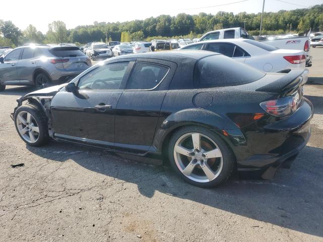 MAZDA RX8 2004 black  gas JM1FE17N140123752 photo #3