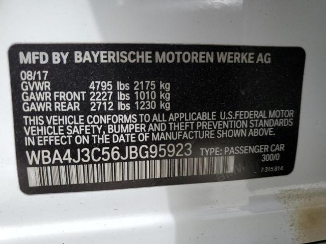 VIN WBA4J3C56JBG95923 2018 BMW 4 SERIES no.12