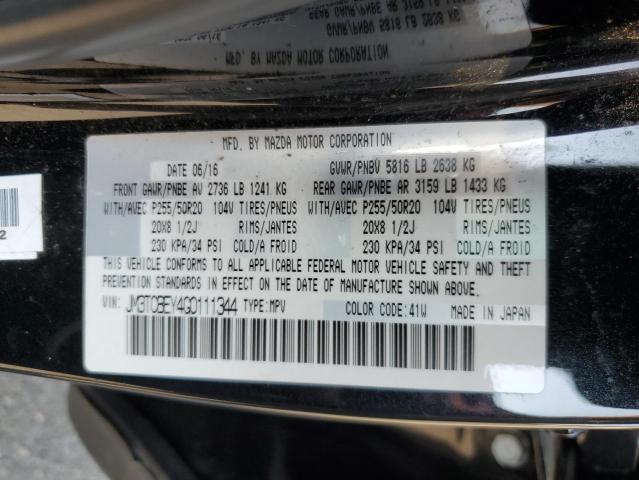 2016 MAZDA CX-9 SIGNA - JM3TCBEY4G0111344