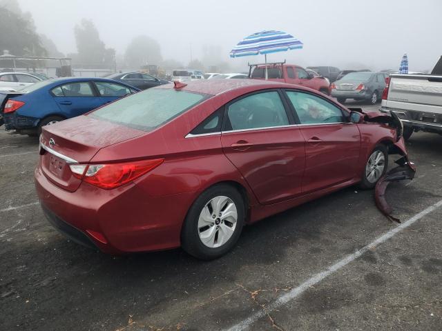 HYUNDAI SONATA GLS 2014 red  gas 5NPEB4AC7EH813703 photo #4