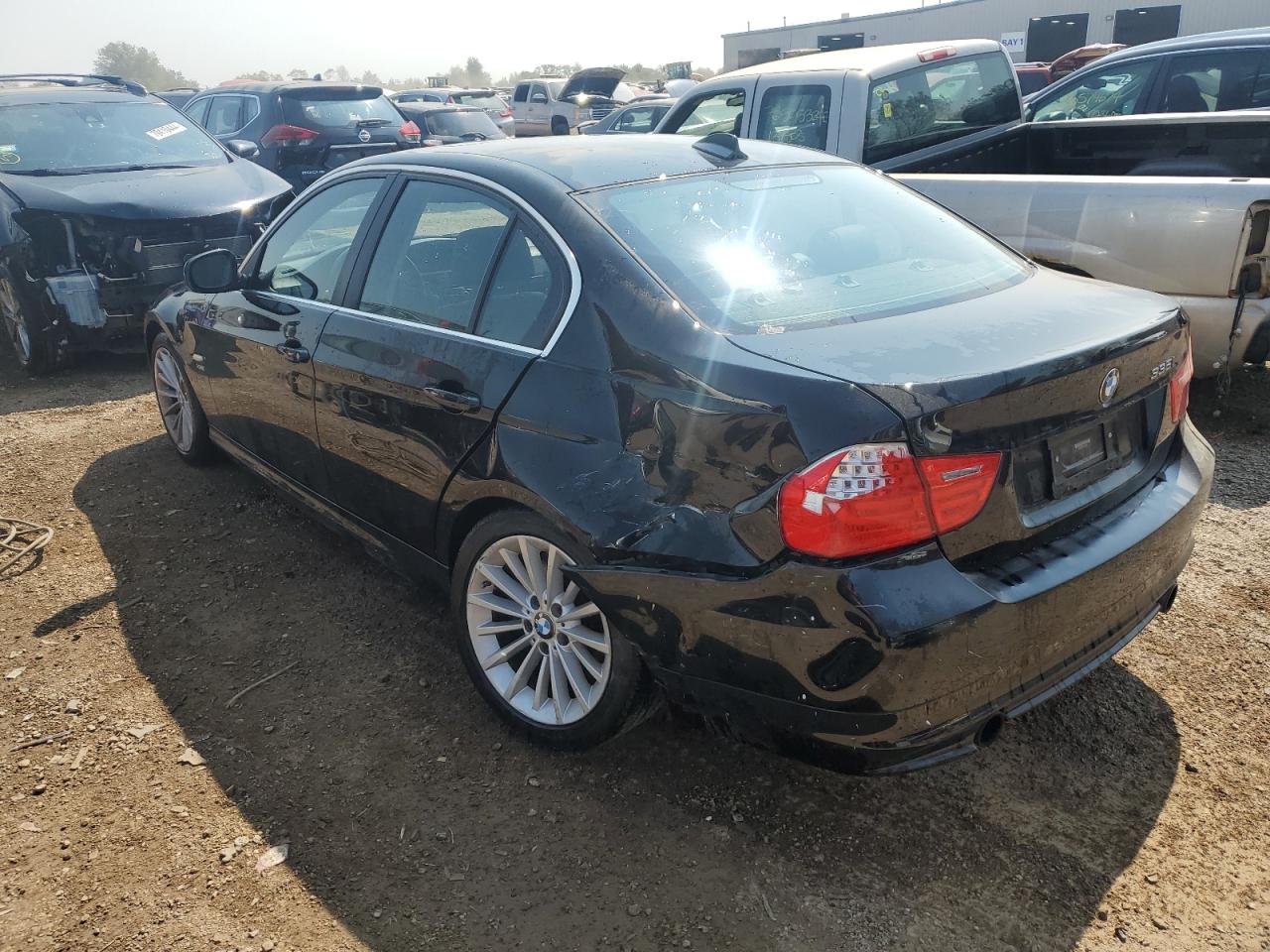 BMW 335 XI 2011 black  gas WBAPL5C56BA921496 photo #3