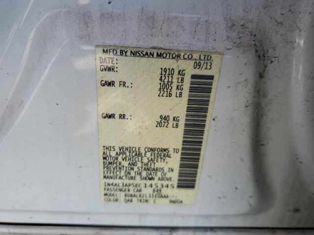 VIN 1N4AL3AP5EC145345 2014 Nissan Altima, 2.5 no.12