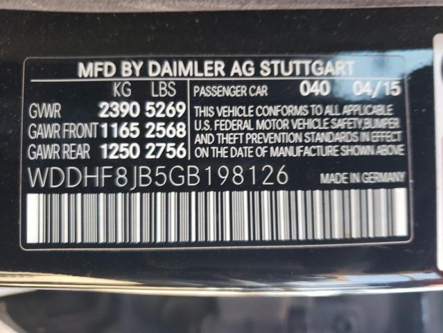 2016 MERCEDES-BENZ E 350 4MAT - WDDHF8JB5GB198126