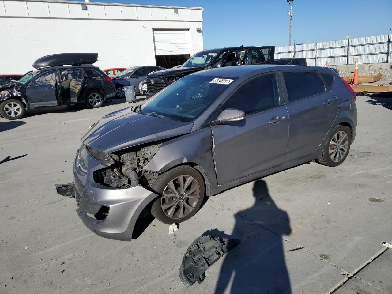 KMHCU5AE5HU357408 HYUNDAI ACCENT SPO 2017