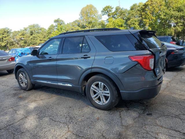 FORD EXPLORER X 2020 gray  gas 1FMSK7DH0LGB55828 photo #3