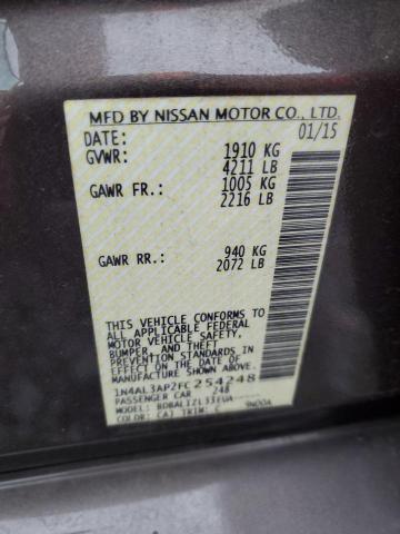 2015 NISSAN ALTIMA 2.5 - 1N4AL3AP2FC254248