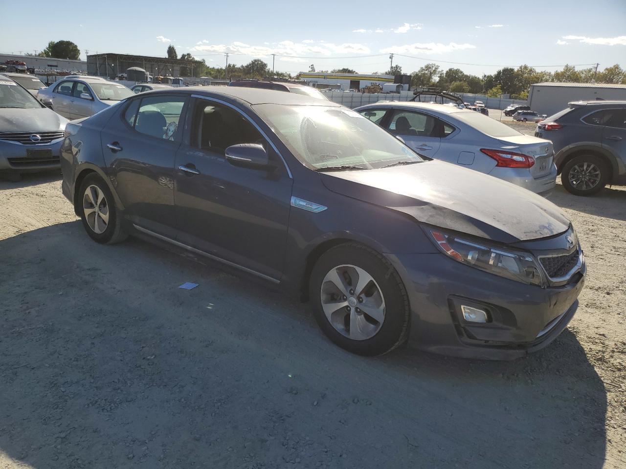 Lot #2898182253 2015 KIA OPTIMA HYB