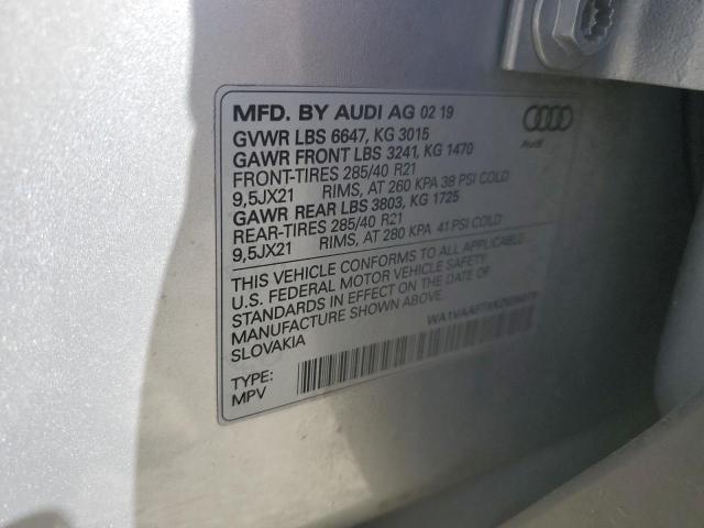 VIN WA1VAAF7XKD035079 2019 Audi Q7, Prestige no.13