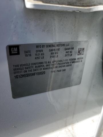 2017 CHEVROLET MALIBU PRE - 1G1ZH5SX6HF159520