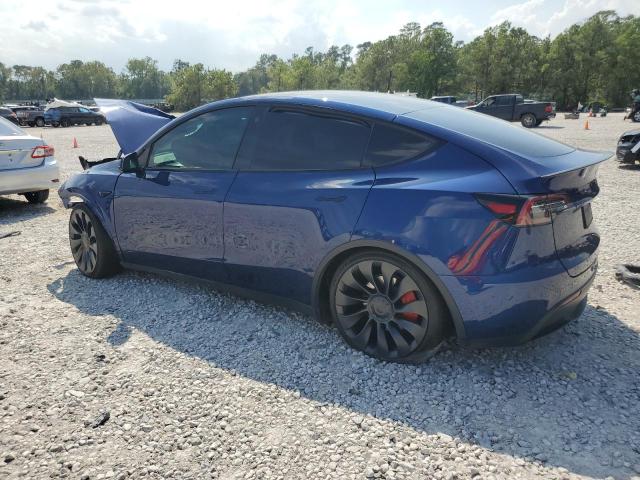 TESLA MODEL Y 2023 blue  electric 7SAYGDEF1PF712342 photo #3