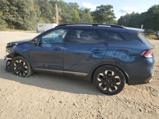 KIA SPORTAGE X 2023 blue  hybrid engine KNDPYDAH6P7059770 photo #3