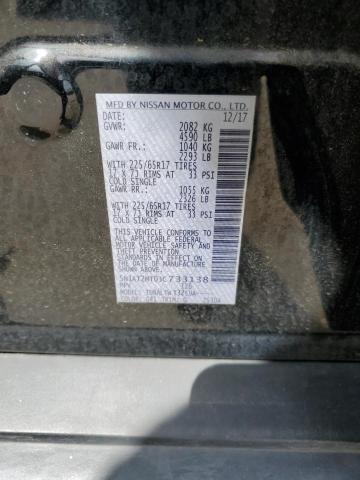 2018 NISSAN ROGUE S/SL 5N1AT2MT0JC733138