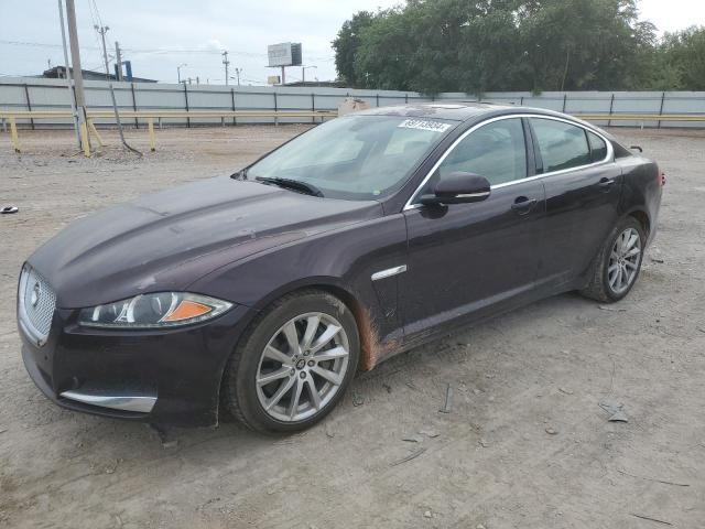 JAGUAR XF 2013 burgundy sedan 4d gas SAJWA0ES9DPU02213 photo #1