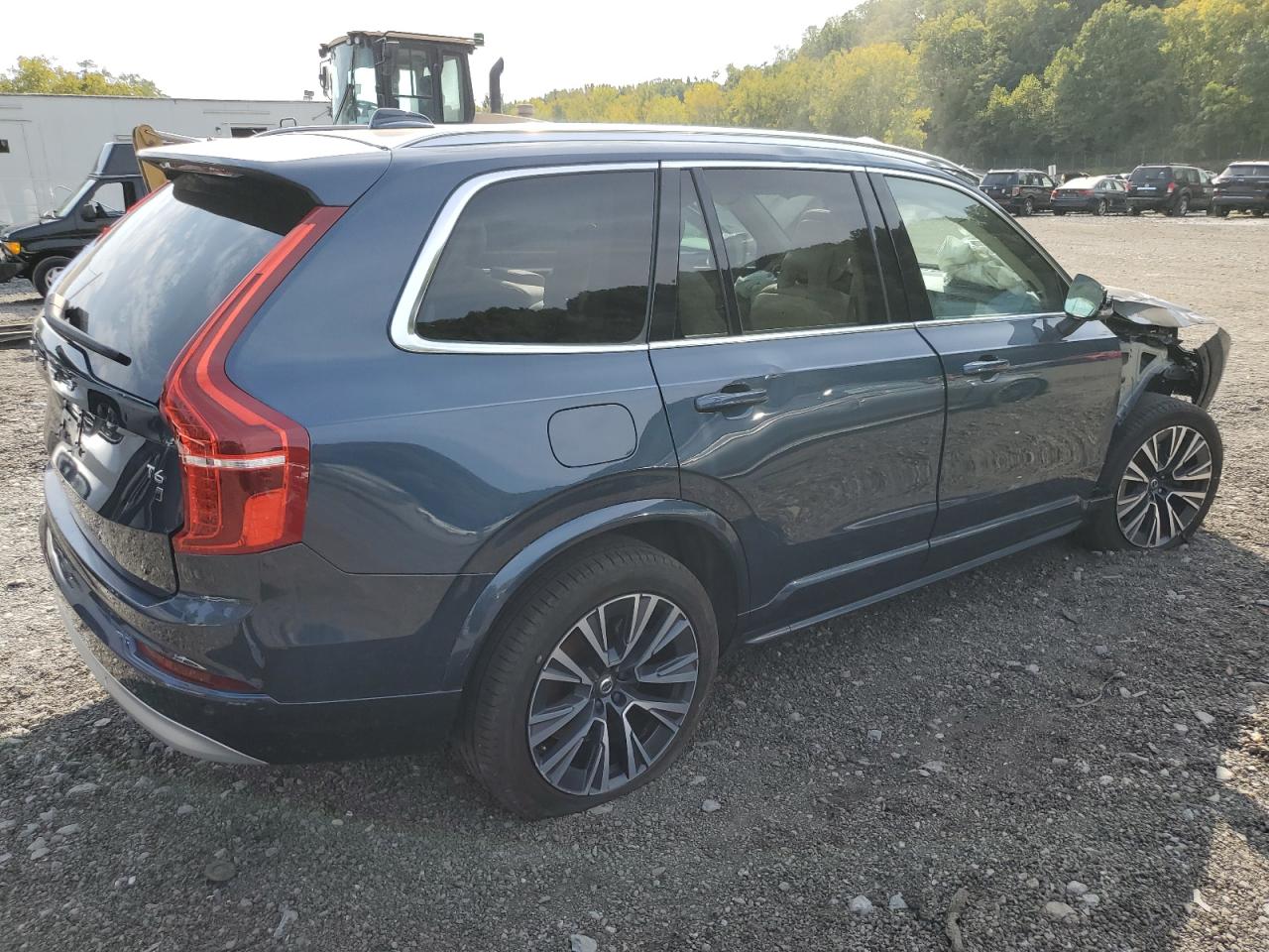 VOLVO XC90 T6 MO 2022 blue  gas YV4A22PK3N1801800 photo #4