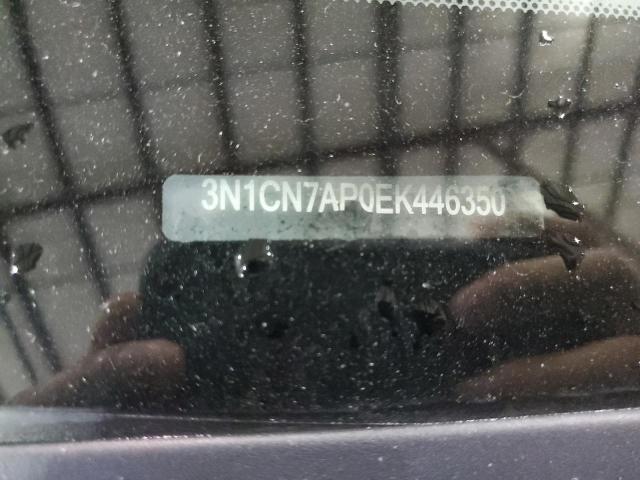 VIN 3N1CN7AP0EK446350 2014 Nissan Versa, S no.12