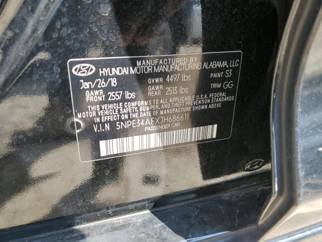 2018 HYUNDAI SONATA SPO - 5NPE34AFXJH686611