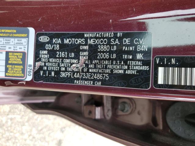 2018 KIA FORTE LX - 3KPFL4A73JE248675