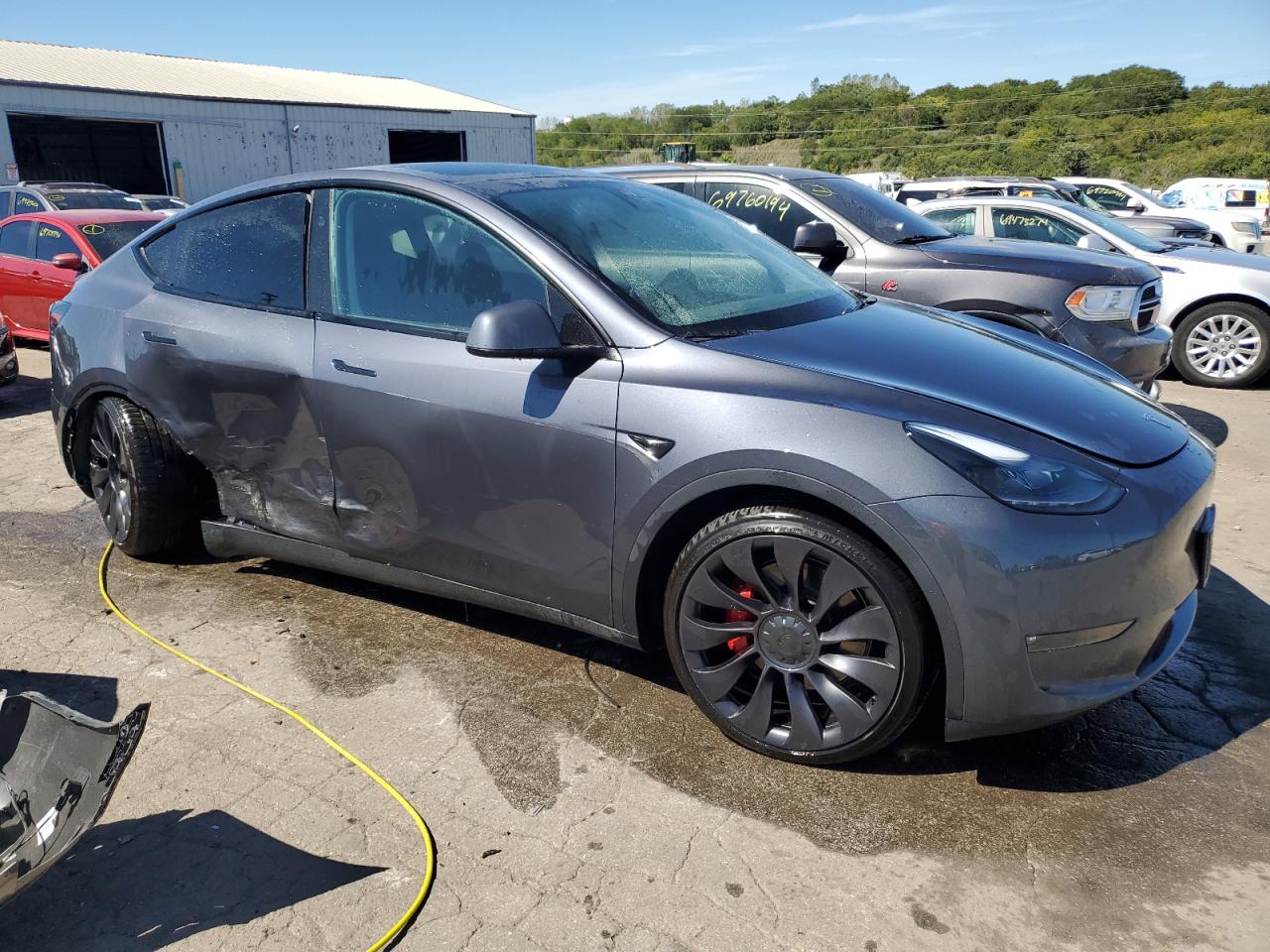 Lot #2993344848 2023 TESLA MODEL Y