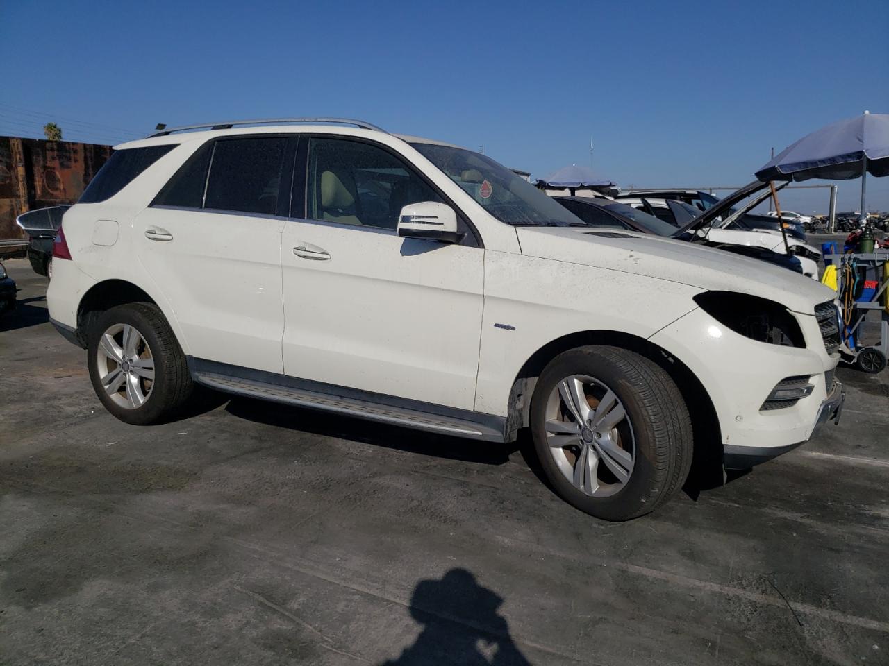 Lot #3033138005 2012 MERCEDES-BENZ ML 350 4MA