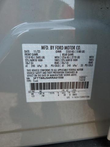 3FTTW8J94RRA01558 2024 FORD MAVERICK