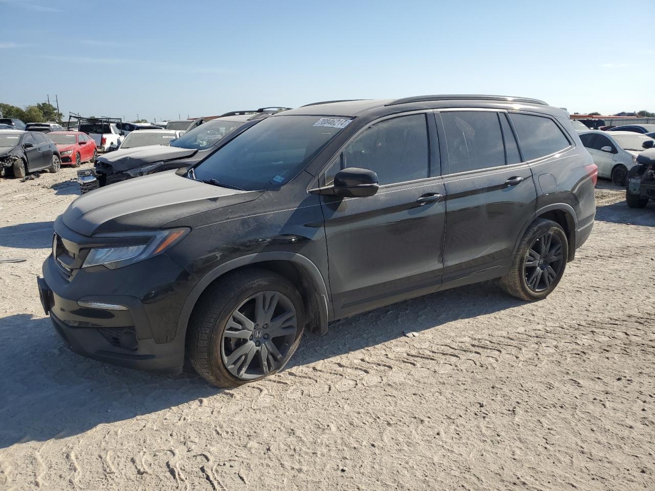 5FNYF6H79MB037710 HONDA PILOT BLAC 2021