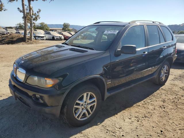 BMW X5 3.0I 2004 black  gas 5UXFA13544LU38642 photo #1