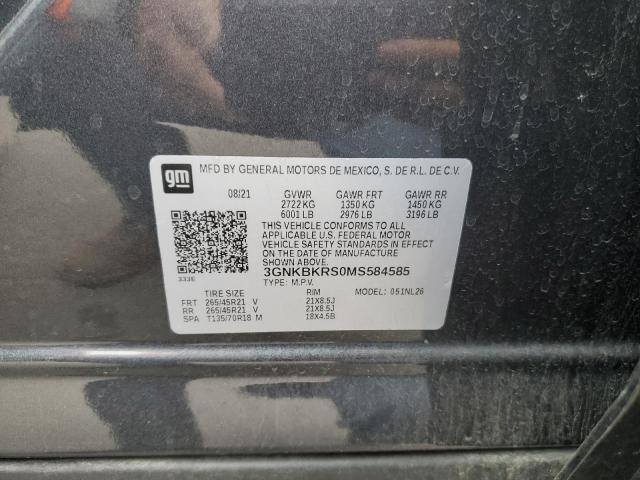 2021 CHEVROLET BLAZER RS - 3GNKBKRS0MS584585