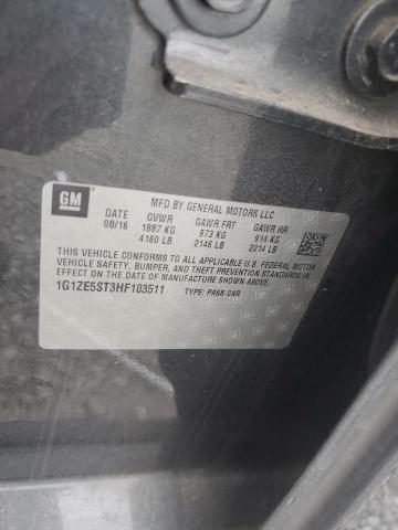 2017 CHEVROLET MALIBU LT - 1G1ZE5ST3HF103511