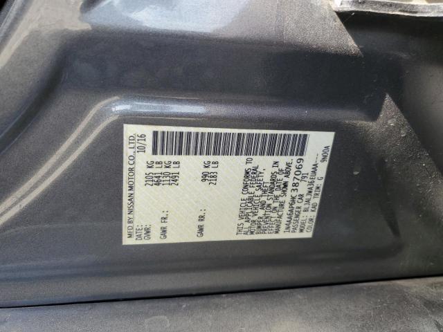 2017 NISSAN MAXIMA 3.5 - 1N4AA6AP6HC387069