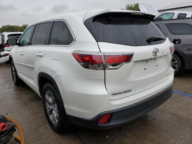 VIN 5TDBKRFHXGS297290 2016 Toyota Highlander, LE no.2