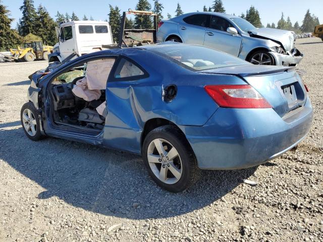 HONDA CIVIC EX 2008 blue  gas 2HGFG12828H528243 photo #3