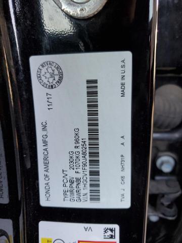 2018 HONDA ACCORD TOU - 1HGCV1F90JA802541