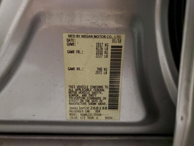 2018 NISSAN ALTIMA 2.5 - 1N4AL3AP5JC268198