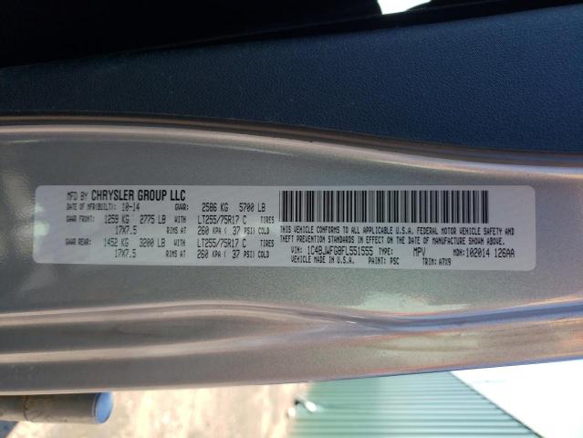 2015 JEEP WRANGLER U - 1C4BJWFG8FL551555