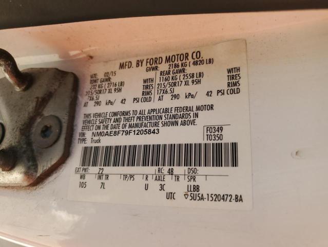2015 FORD TRANSIT CO - NM0AE8F79F1205843