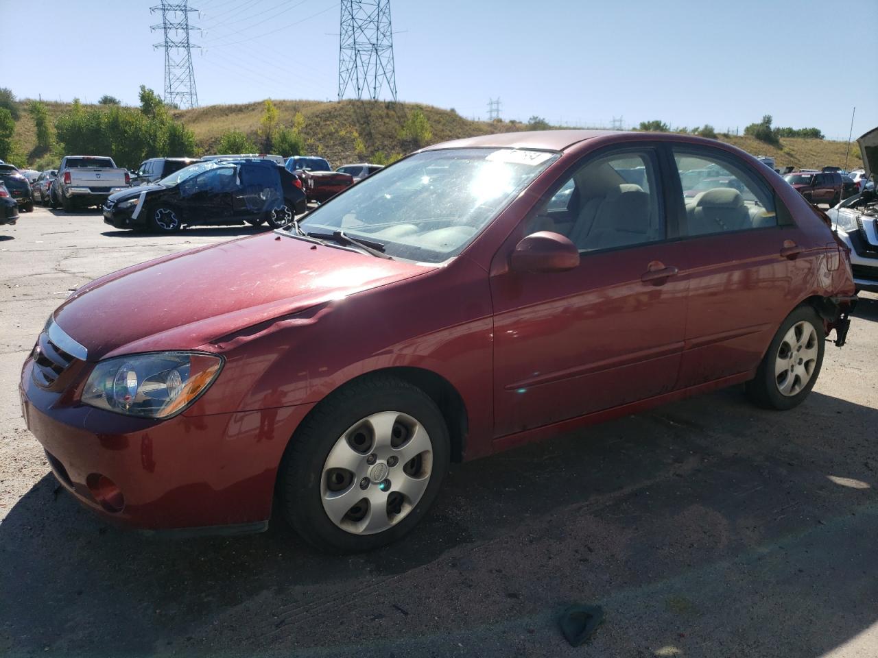 Lot #2895836718 2006 KIA SPECTRA LX