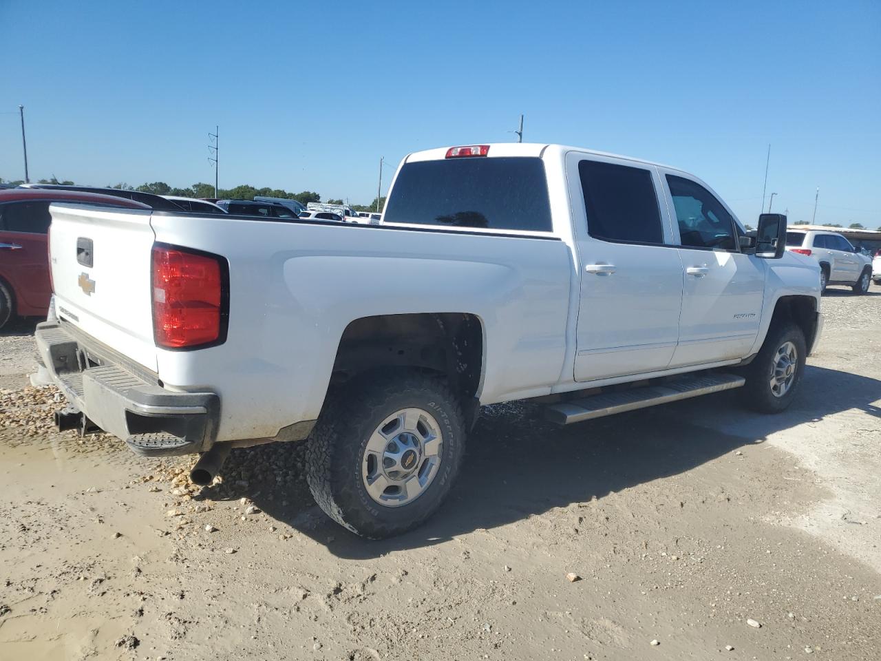 CHEVROLET SILVERADO 2015 white  flexible fuel 1GC1KVEG3FF564104 photo #4