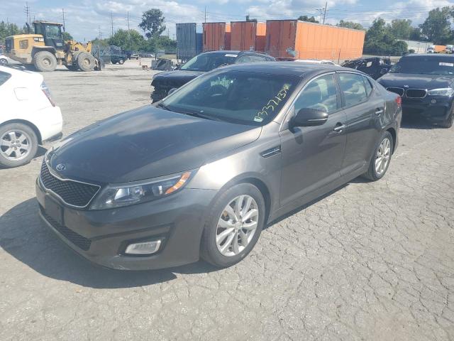 KIA OPTIMA EX 2015 gray  gas 5XXGN4A73FG396869 photo #1