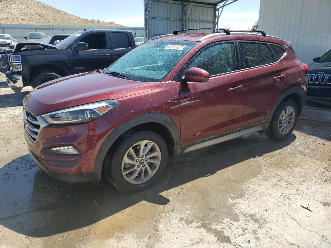 Lot #2845171936 2017 HYUNDAI TUCSON LIM