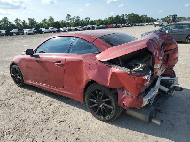 LEXUS IS 350 2010 red converti gas JTHFE2C20A2503410 photo #3